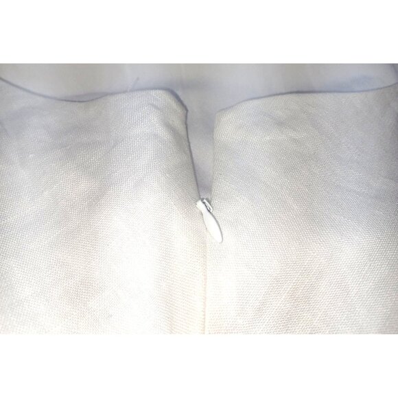 Reformation Cassette Linen Maxi Dress White 10 Bridal Shower Destination Wedding - Picture 7 of 16